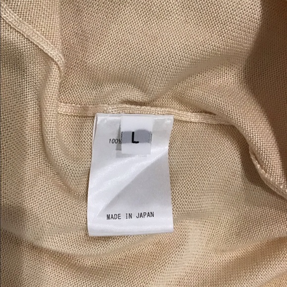 🛑 STOP! SOLD! ADEAM pale peach  button sleeve top - Picture 7 of 8